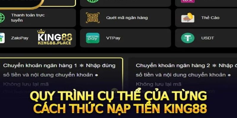 nạp tiền King88